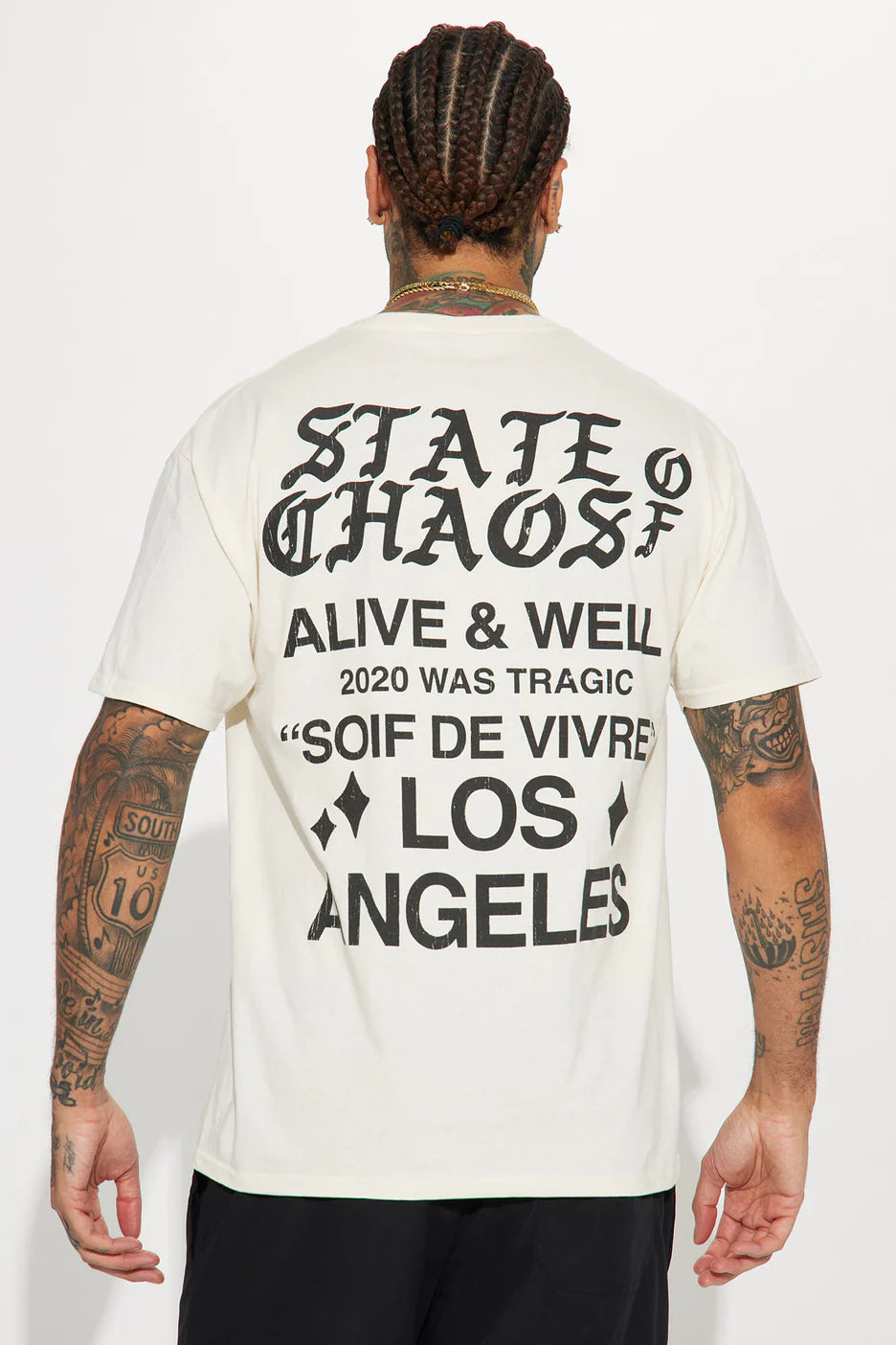 Alive And Well Short Sleeve Tee - Tan