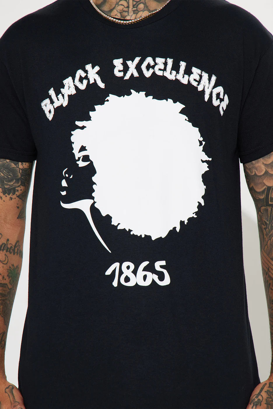 Black Excellence 1865 Short Sleeve Tee - Black
