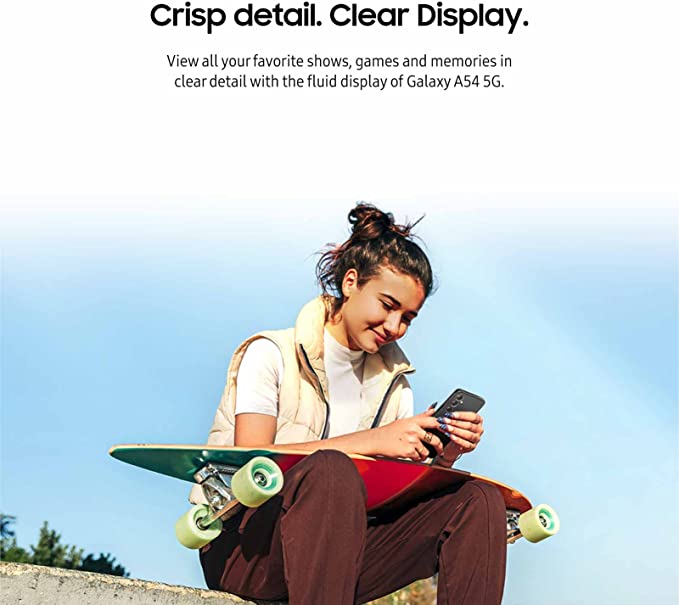 SAMSUNG Galaxy A54 5G, Factory Unlocked