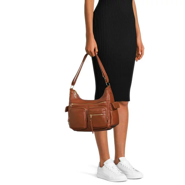 Time and Tru Women's Faye Hobo Handbag