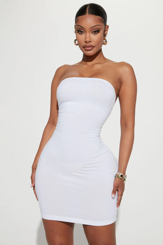 Salina Mini Dress - White