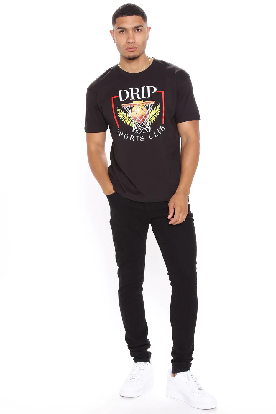Cornell Stacked Skinny Jeans - Black
