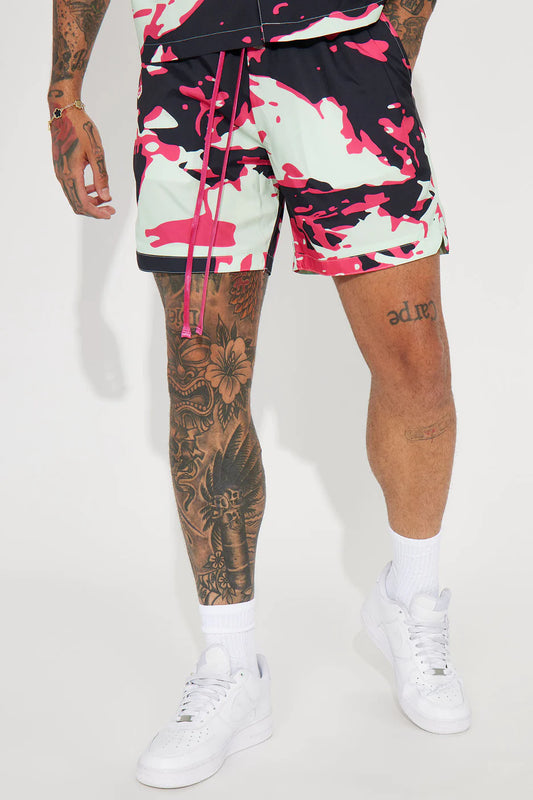 All Nighter Warmup Shorts - Multi Color