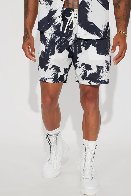 Getaway Warmup Shorts - Black/combo