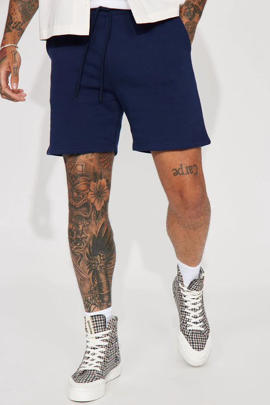 Tyson Sweatshort - Navy