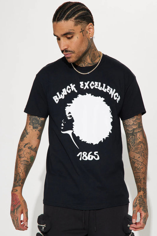 Black Excellence 1865 Short Sleeve Tee - Black