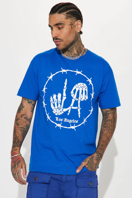 LA Born Short Sleeve Tee - Blue