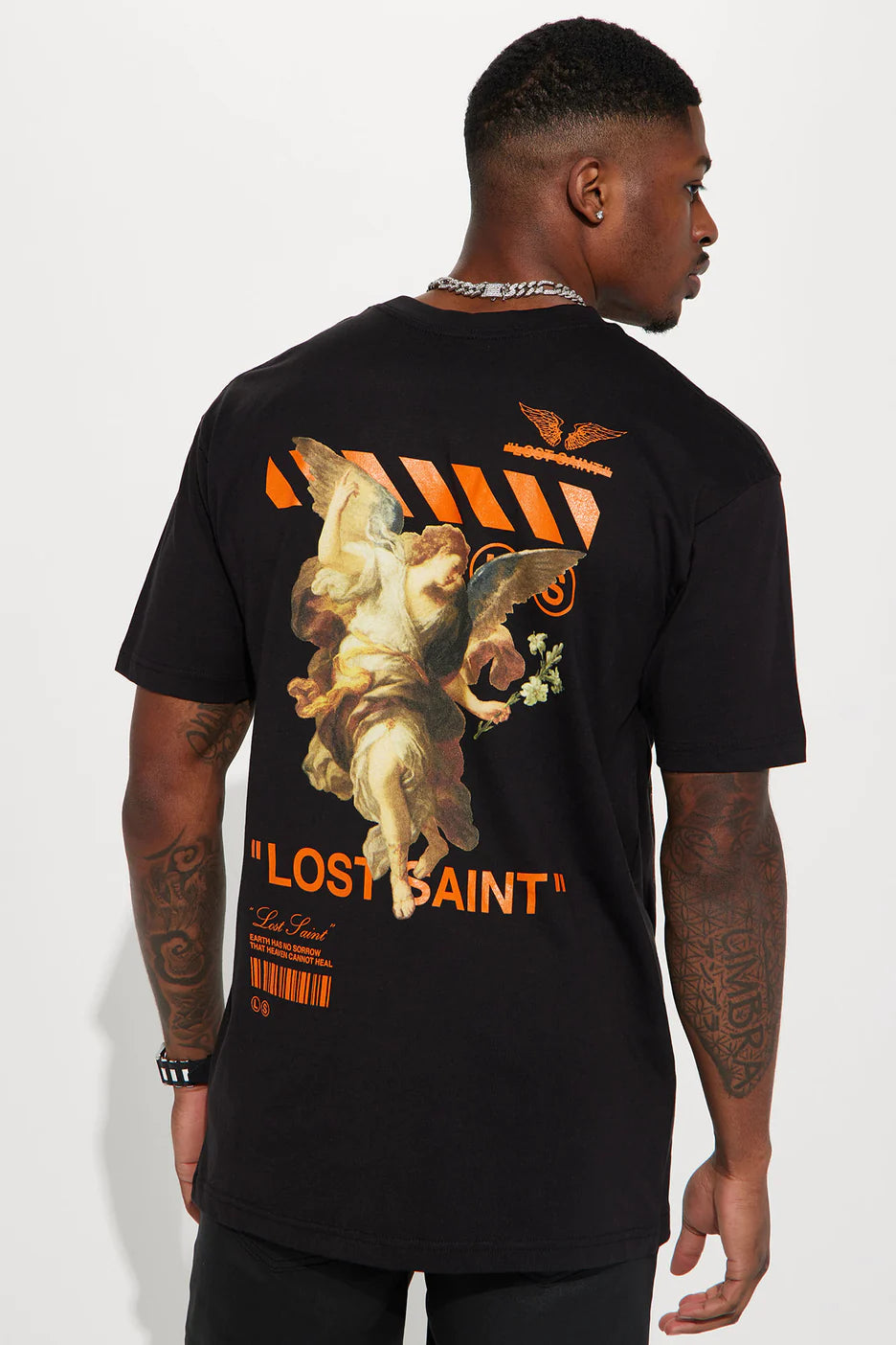 No Sorrow Short Sleeve Tee - Black