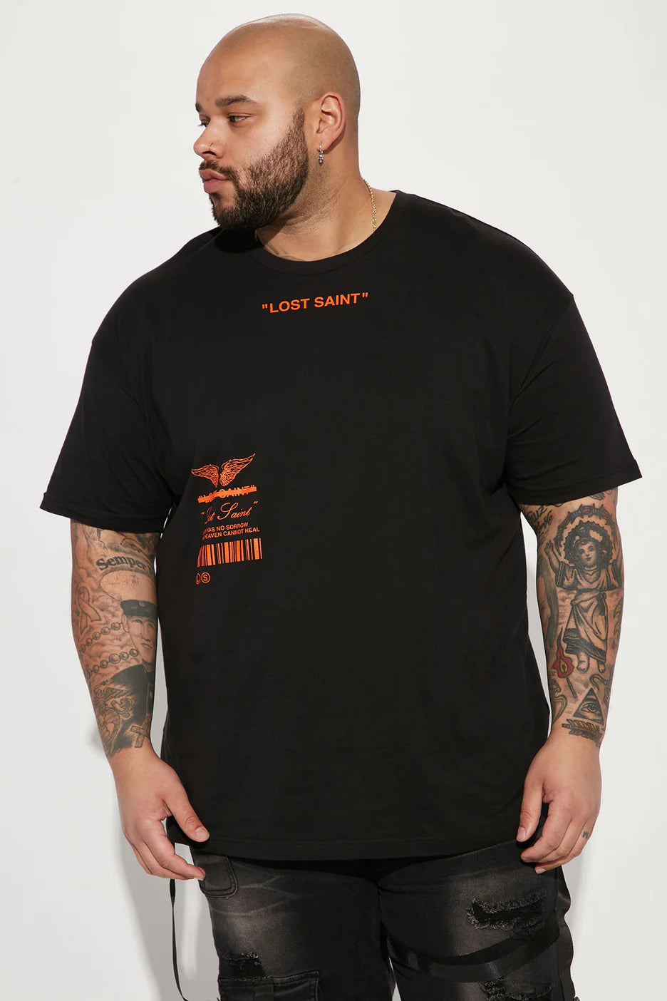 No Sorrow Short Sleeve Tee - Black