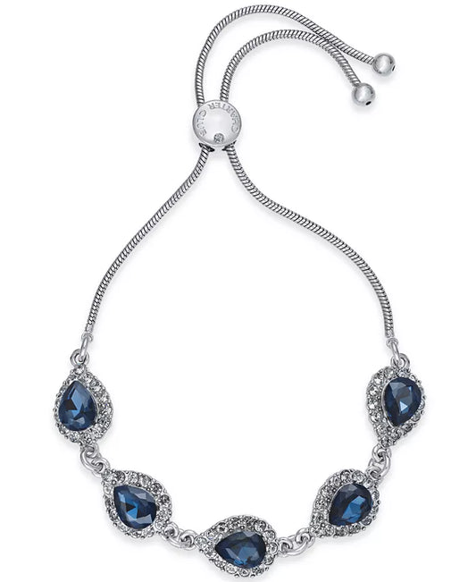 Crystal & Stone Slider Bracelet