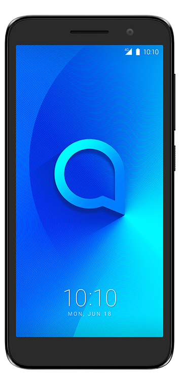Alcatel 1 (16GB) 5.0" Full View Display, Removable Battery, FM Radio, Dual SIM GSM Unlocked US & Global 4G LTE International Version 5033E (Bluish Black)
